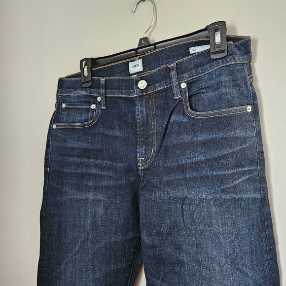 Edwin Jeans Jace Straight Cooper Blue Denim Casual Neutral Classic Medium - Picture 3 of 15
